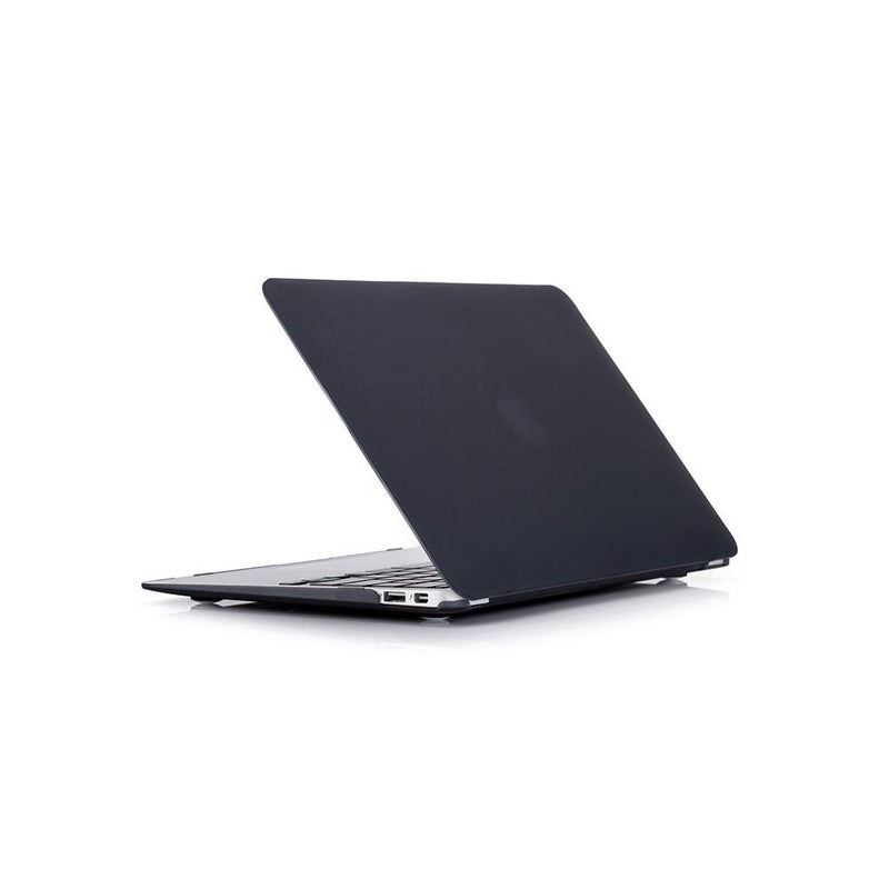 RUBAN Compatible with MacBook Air 11 Inch Case Model A1370 A1465, Soft Touch Plastic Hard Shell Case Bundle for Mac Air 11.6 (Black) - Image 1